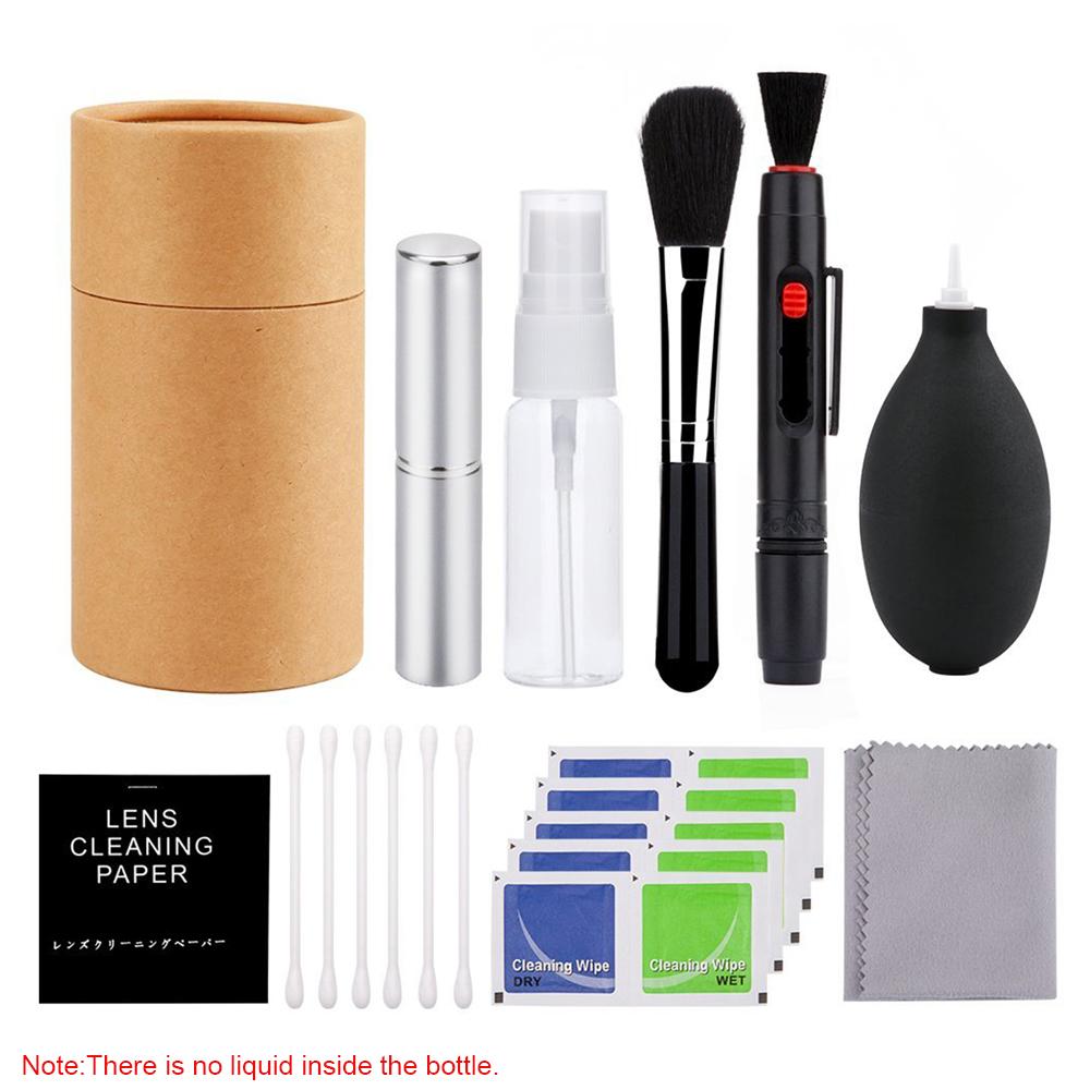 Professional Camera Cleaning Kit Lens Cleaning Kit with Air Blower Cleaning Pen Cleaning Cloth for Camera Phone Laptop