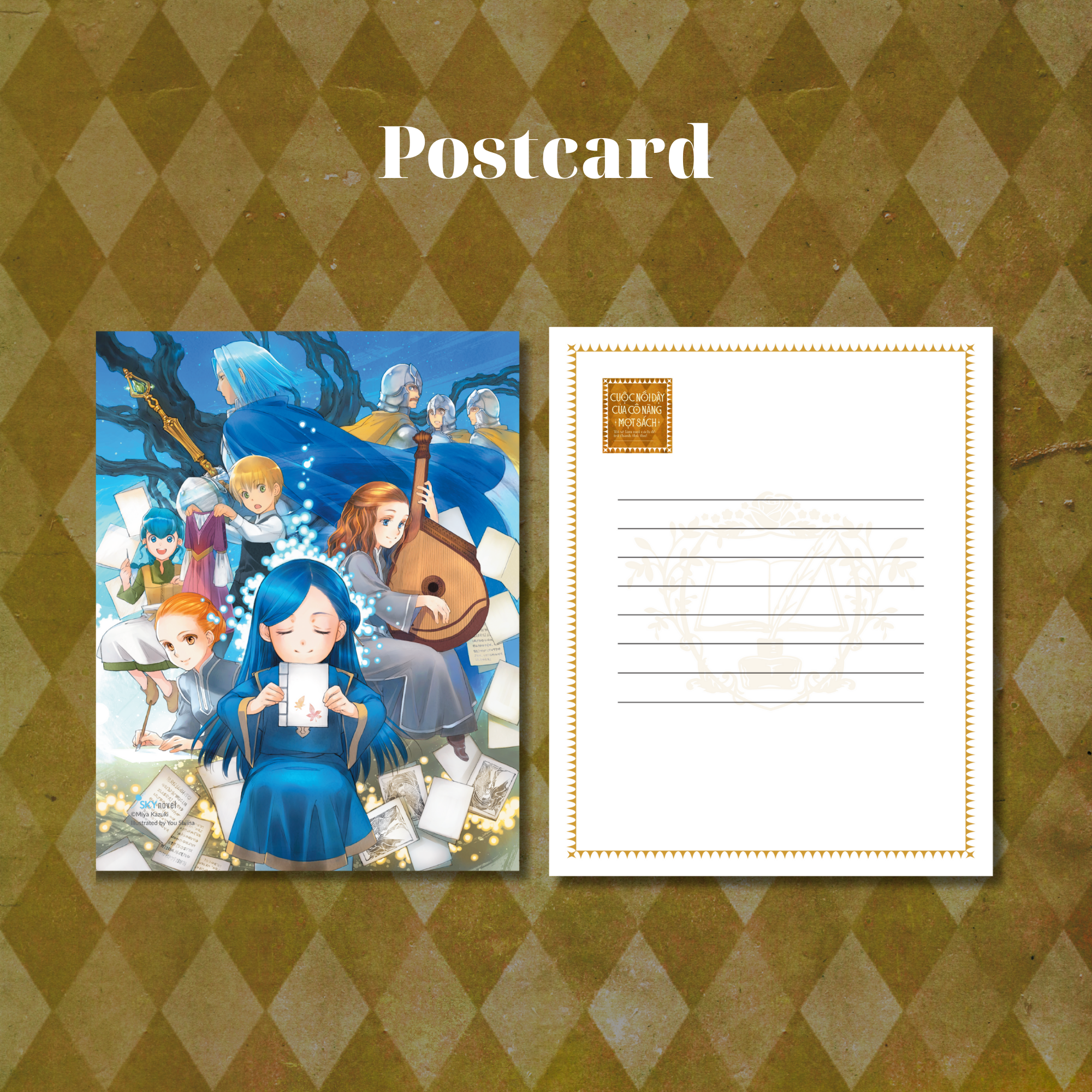 Sách - [Light Novel] Cuộc Nổi Dậy Của Cô Nàng Mọt Sách - Phần 2 - Vu Nữ Tập Sự Của Thần Điện II - Bản Đặc Biệt - Tặng Kèm Bookmark + Card Trong + Postcard