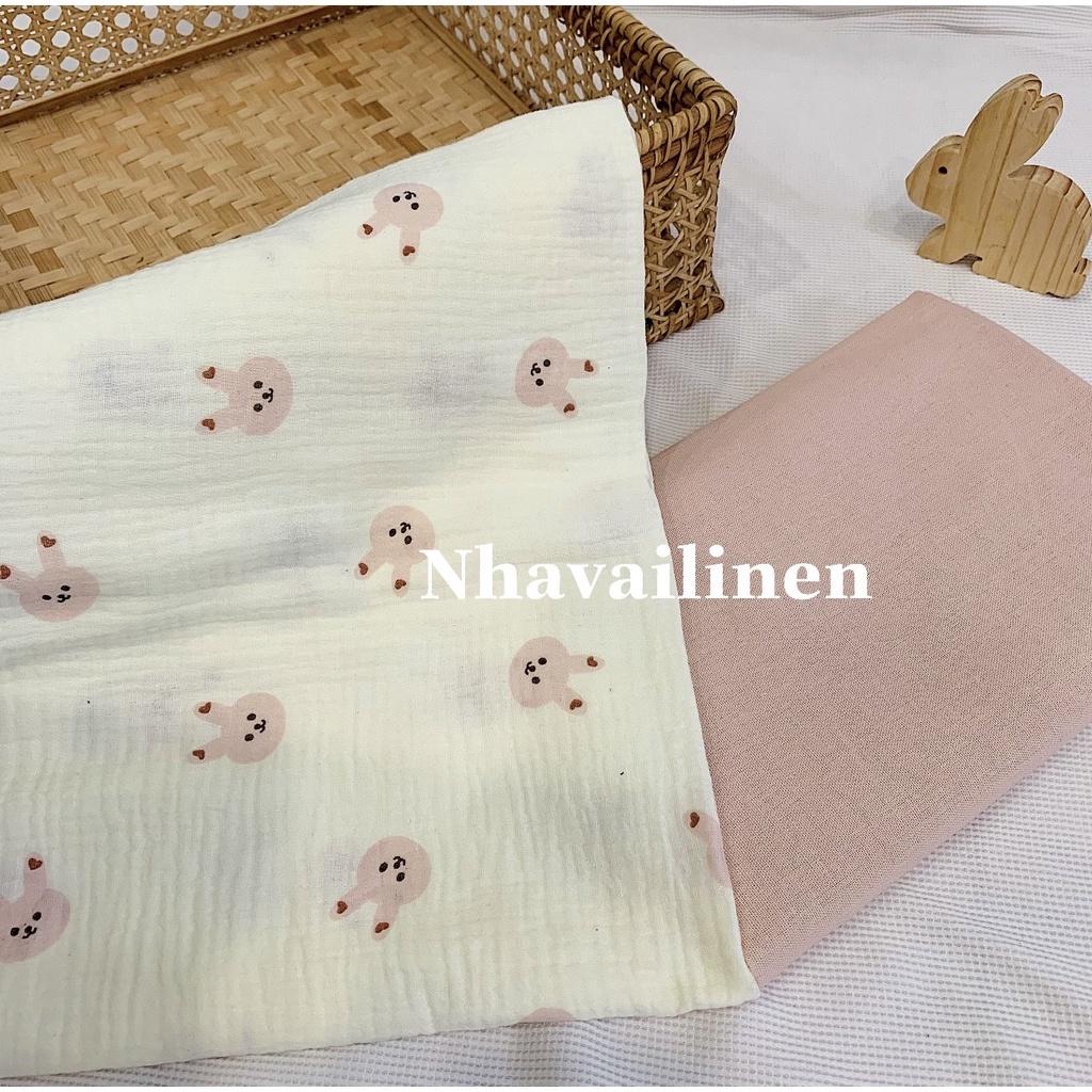 Muslin thỏ hồng