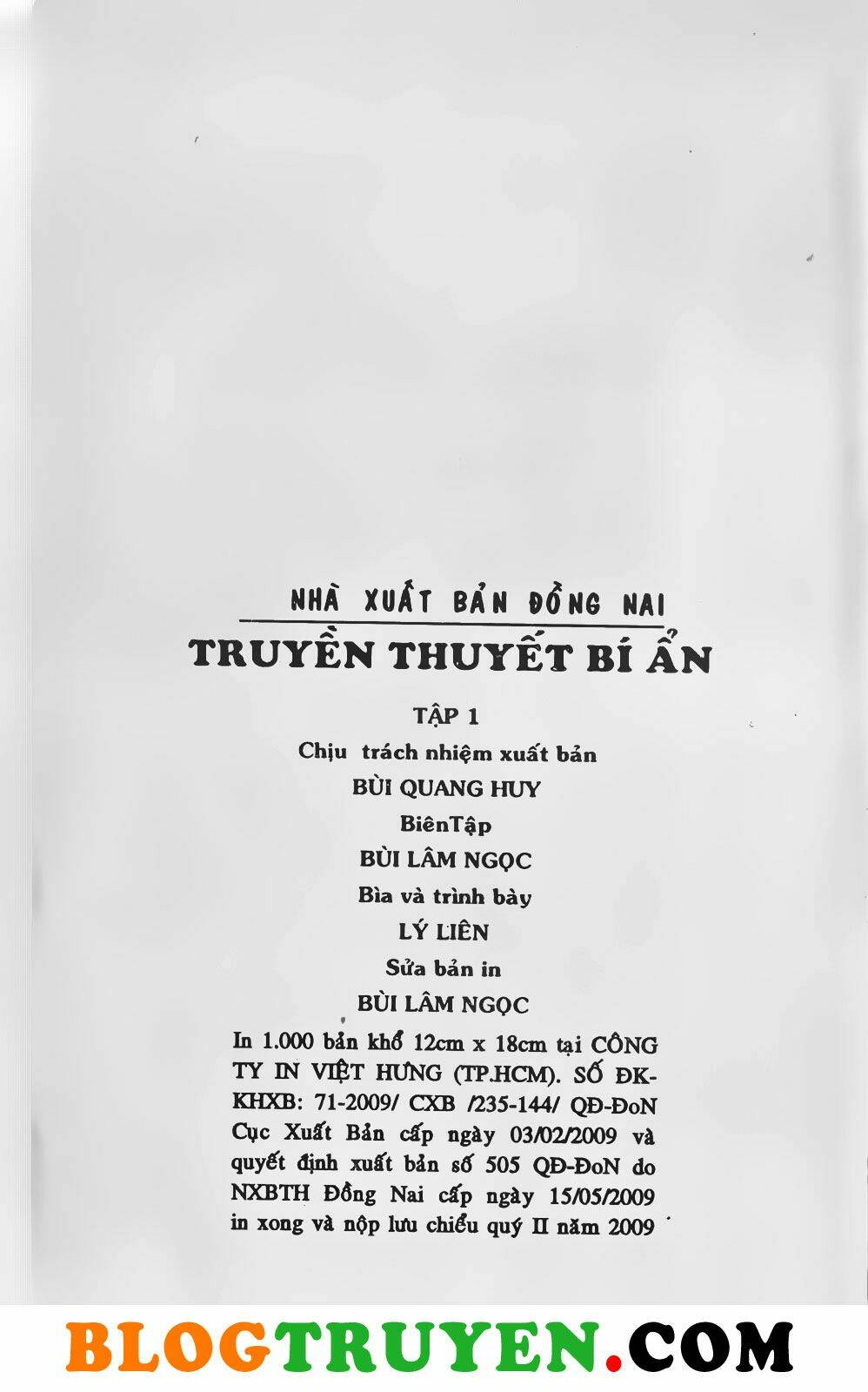 truyền thuyết bí ẩn chapter 1 2