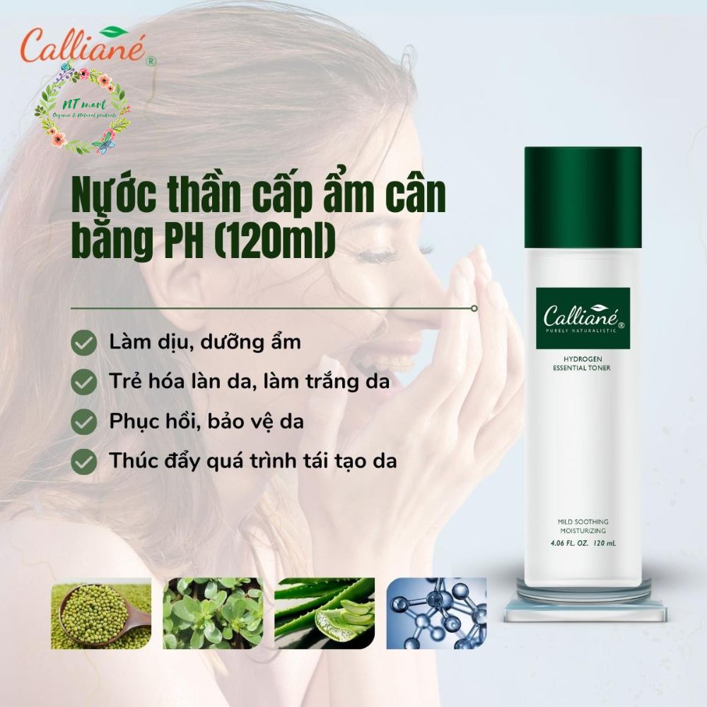 Nước Thần Cấp ẩm Cân Bằng Ph Calliané