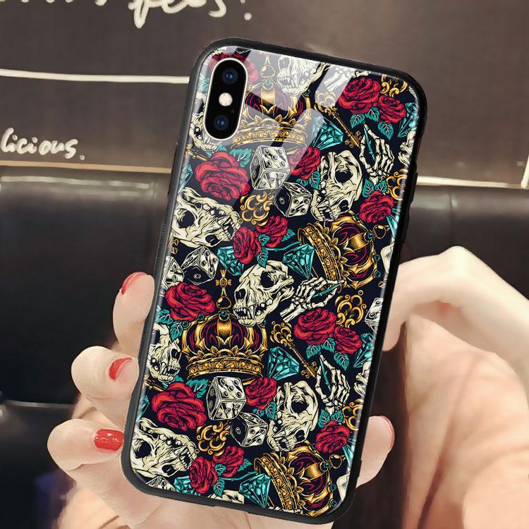 Ốp Lưng Đầu Lâu Nổi Bật dafnh cho Iphone 6/6Plus/6S/6S Plus/7/7Plus/8/8Plus/X/Xs/Xs Max/11/11 Promax/12/12 Promax Lpc01010031