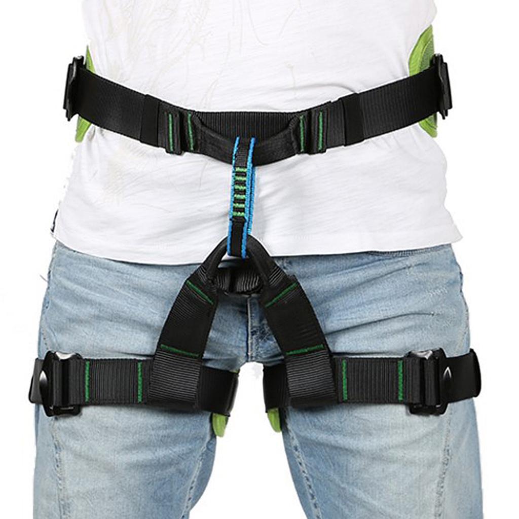 Outdoor Safety Harness Seat Sitting Bust Waist Belt Equipment for Tree Surgeon Arborist Rock Climbing - 4 Colors