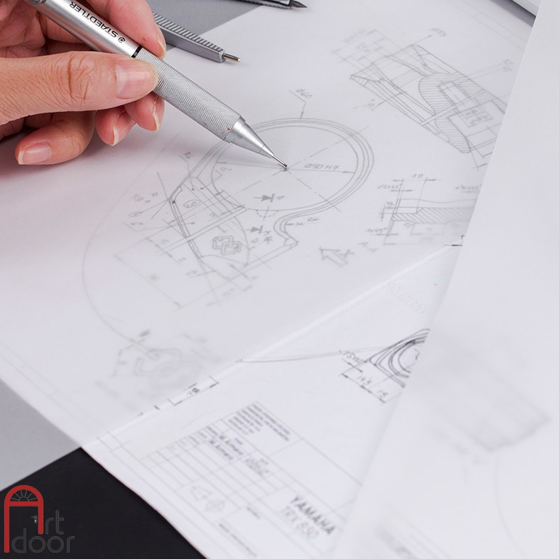 Giấy Scan A4 Tracing Paper 53gsm Ứng dụng Sao Chép Họa Tiết