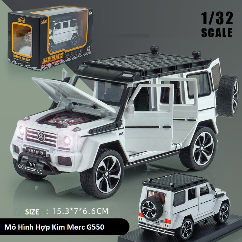 Xe Mô Hình Hợp Kim Mercdes G550 _Tỉ Lệ 1:32