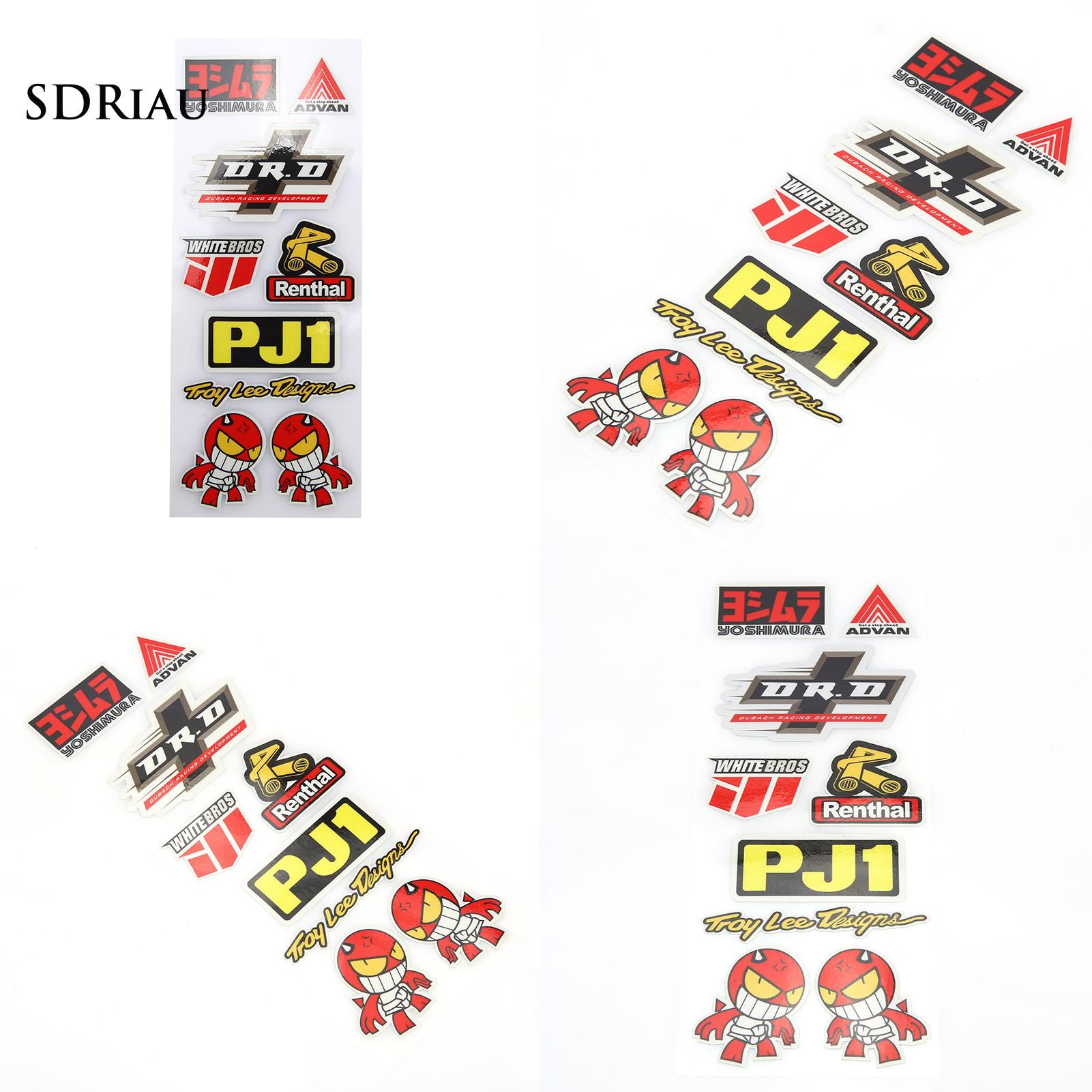 Sticker Dán Trang Trí Xe Hơi / Xe Máy / Xe Đạp