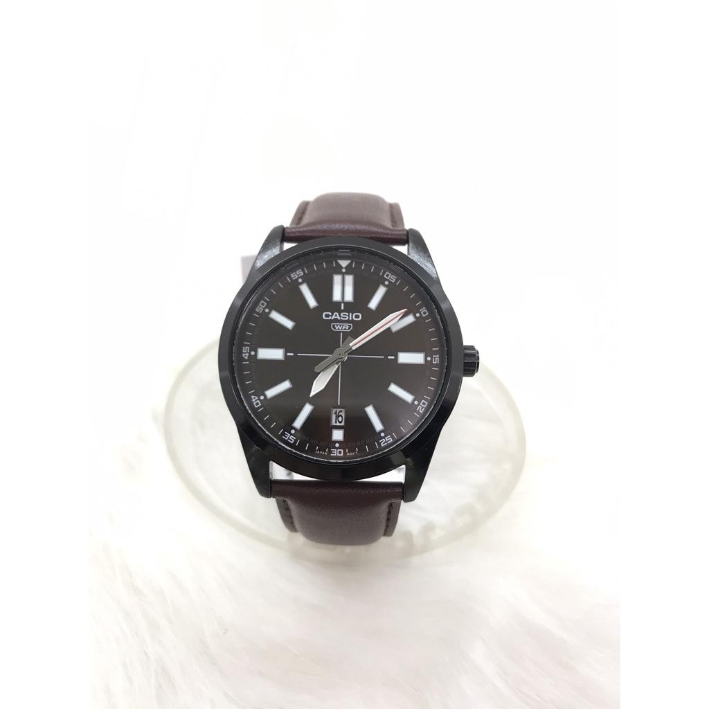 Đồng Hồ Nam Dây Da Casio Standard MTP-VD02BL-5EUDF Chính Hãng - MTP-VD02BL-5E