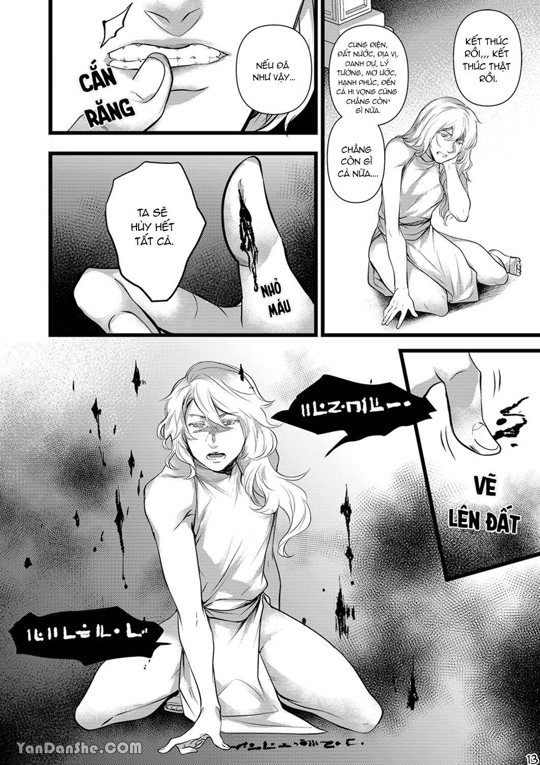 cậu du côn omega và gã thú cuồng dâm chapter 25.1 9