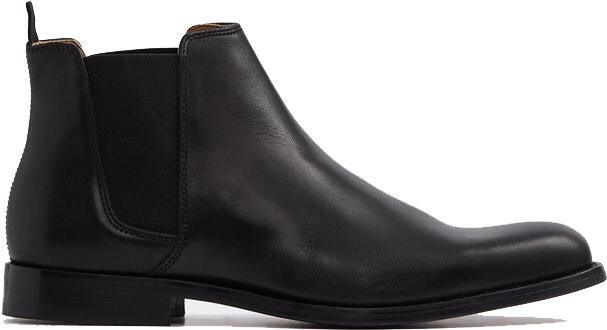 Giày Nam Chelsea Boots Tăng Chiều Cao Cổ Lửng Đẳng Cấp BT28