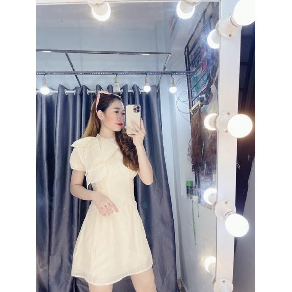 ĐẦM PHỐI NƠ XINH SIÊU HOT GIÁ TỐT HÌNH SHOP CHỤP