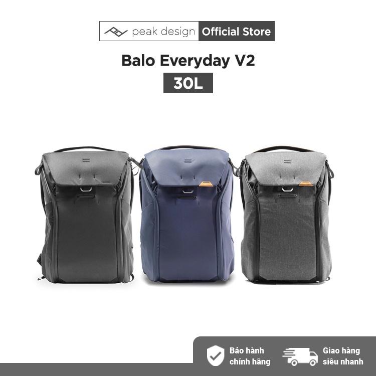 Balo Bảo Vệ Máy Ảnh Cao Cấp Peak Design Everyday 30L V2 - Hàng Chính Hãng