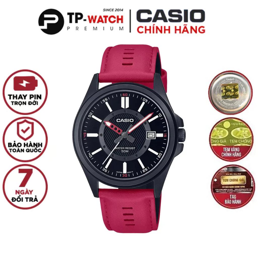 Đồng Hồ Nam Dây Da Casio MTP-E700BL-1E | MTP-E700BL-1EVDF