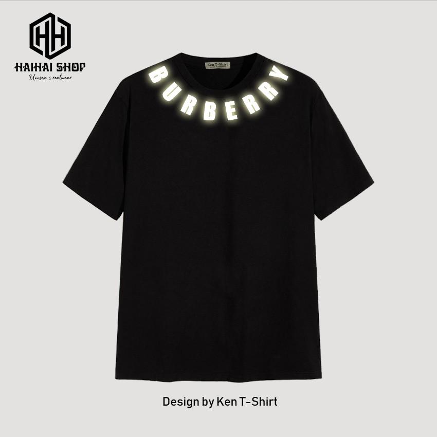 Áo Thun Nam Nữ In Phản Quang Phom Rộng, Vải Cotton 75% Dày Mịn Đẹp, Buber Quanh Cổ. KIS OFFICIAL