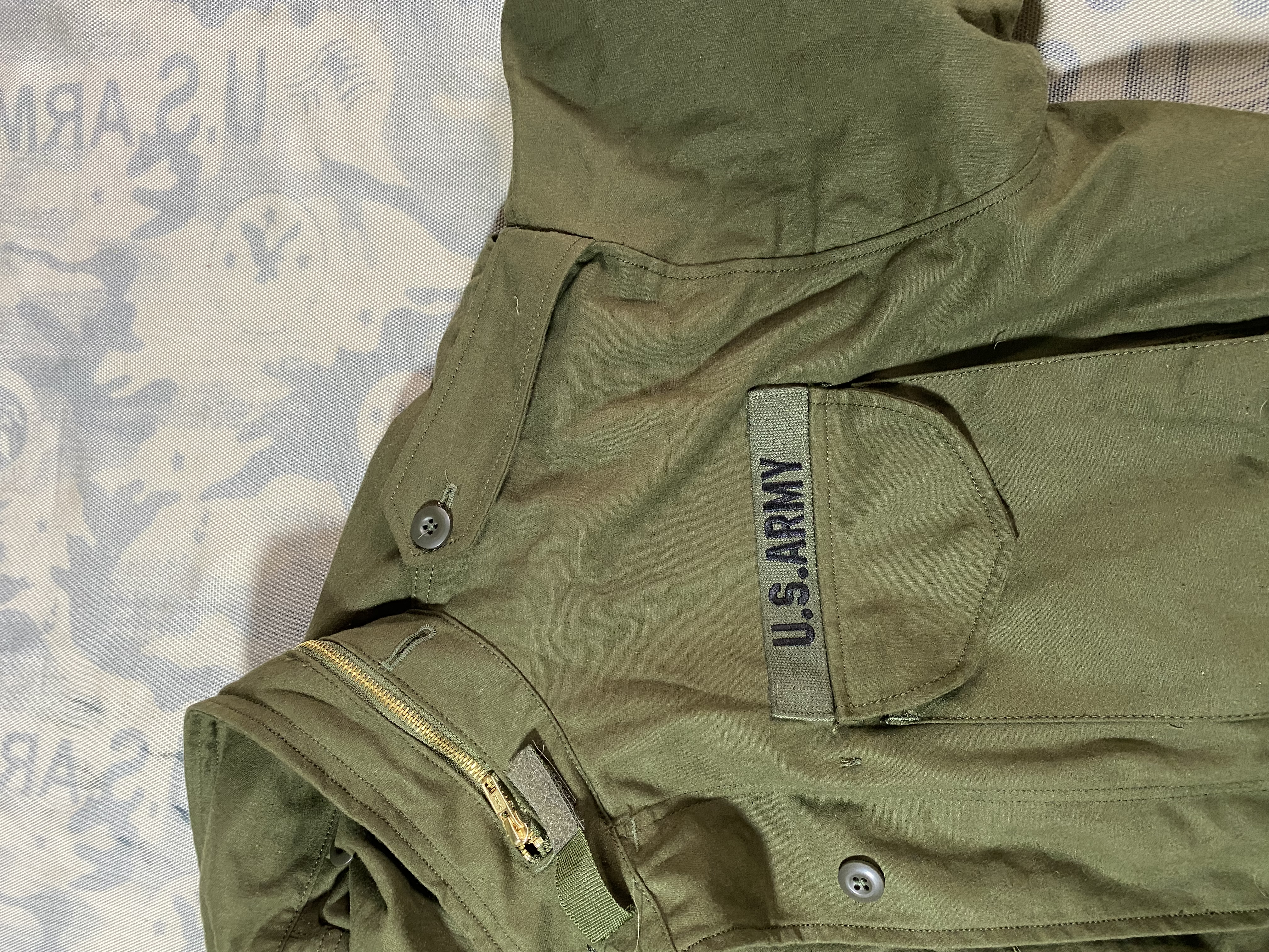 Field jacket olive