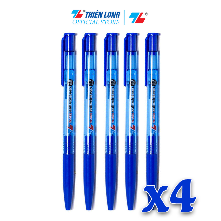 Combo 20 Bút Bi Thiên Long Tl - 023 - Combo 20 - Xanh