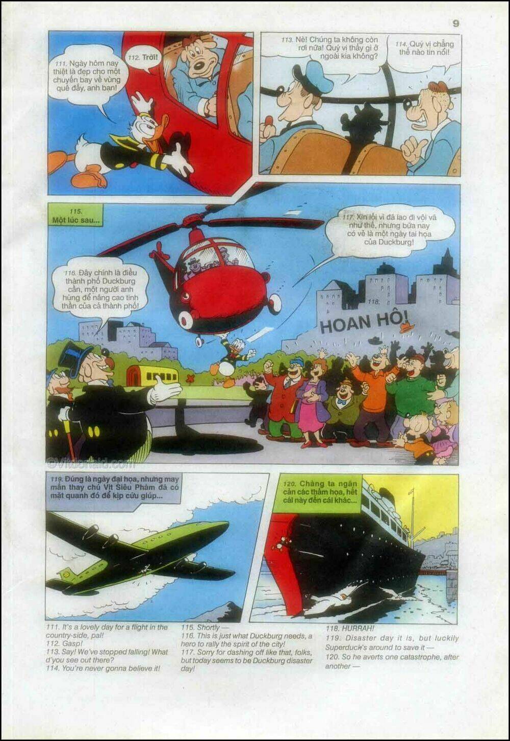 donald và bạn hữu chapter 74 13