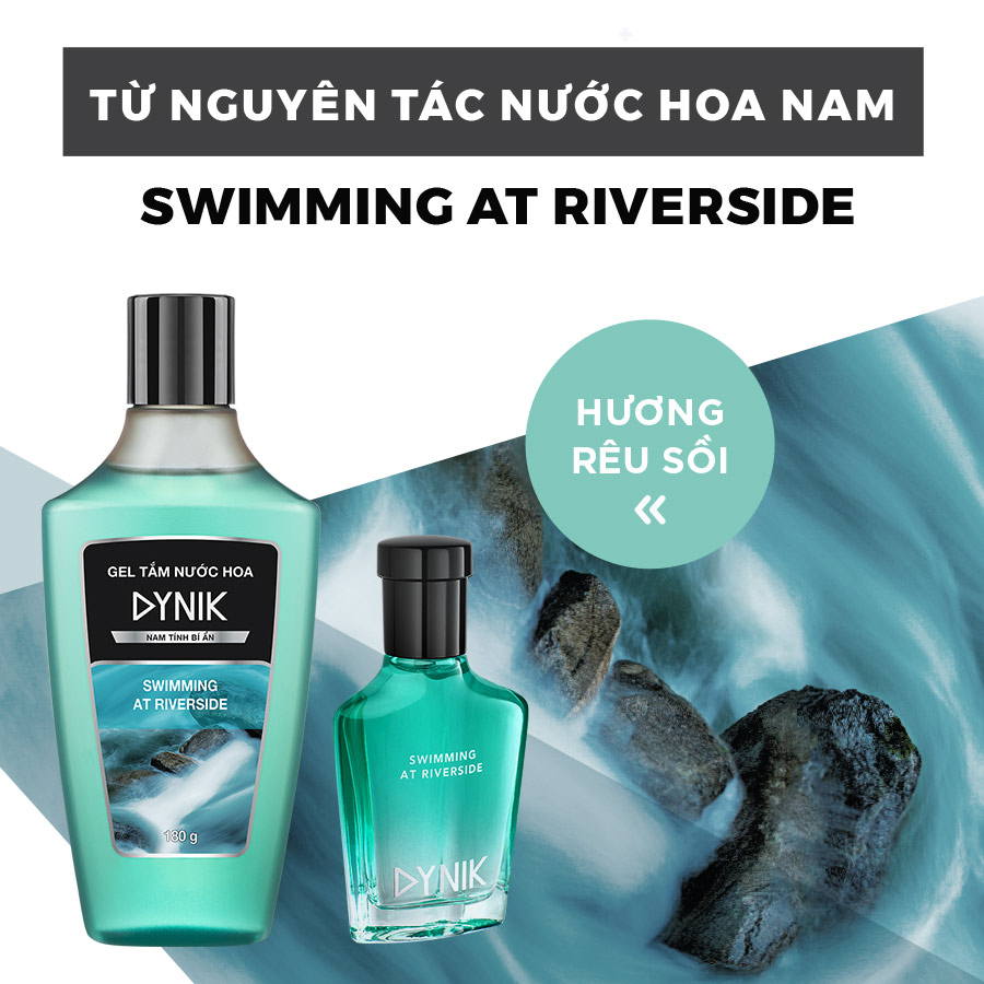 Gel tắm nam DYNIK Hương Rêu Sồi Cuốn Hút 180g