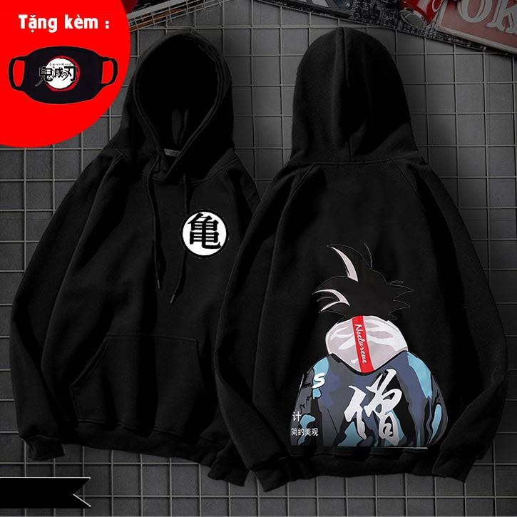 HOODIE Goku Dragonball cực HOT khuyến mại khủng giá rẻ dẹp