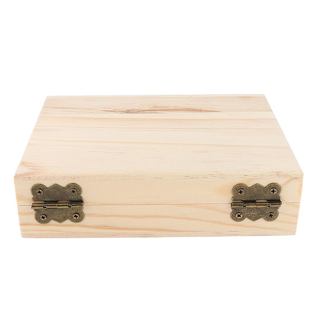 4 Slots Essential Oil Wooden Box Storage Case Large Organizer for 30ML Oil Best for Keeping Your Oils Safe