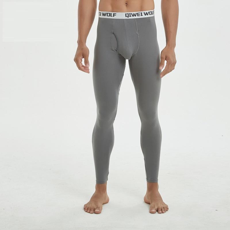 Quần lót sinh nhiệt nam mỏng Modal Quần Legging Thon thun dài johns đáy