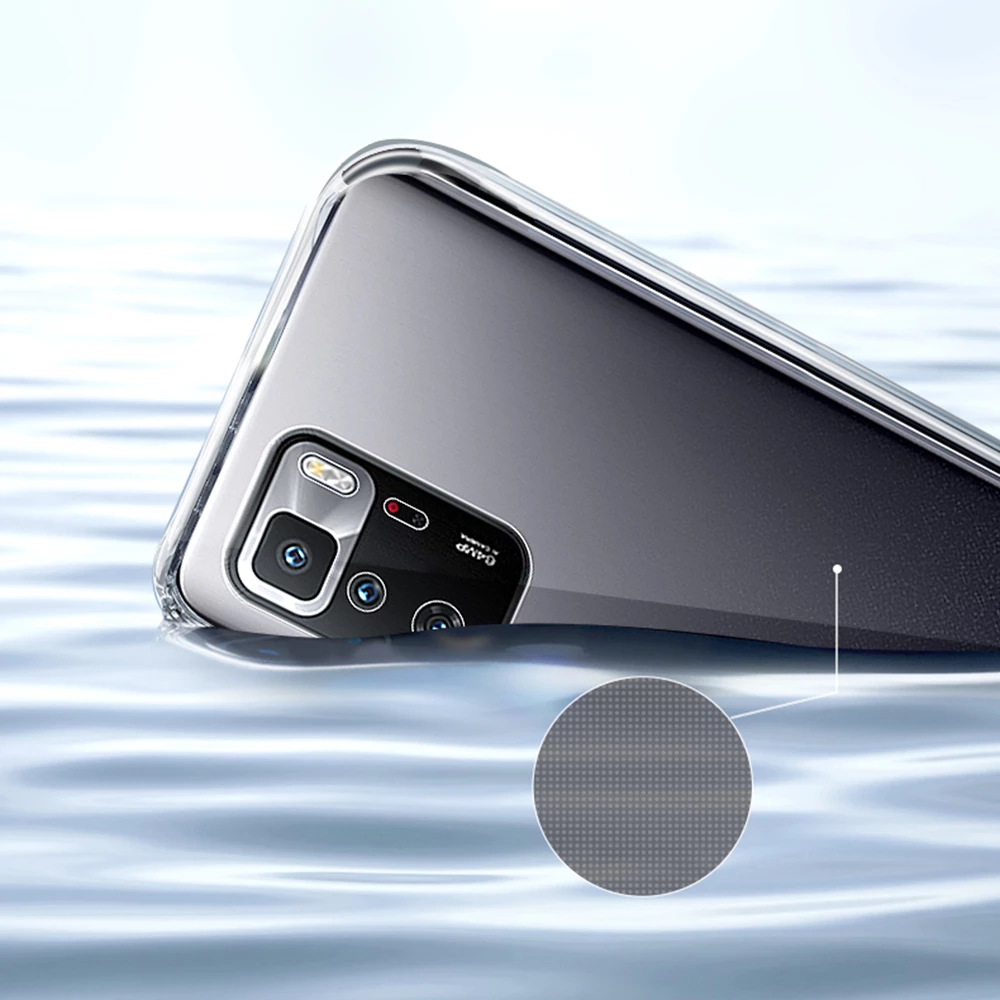 Ốp lưng silicon dẻo trong suốt mỏng 0.6mm cho Redmi Note 10 5G / Note 10T 5G / Poco M3 Pro hiệu Ultra Thin độ trong tuyệt đối chống trầy xước - Hàng nhập khẩu