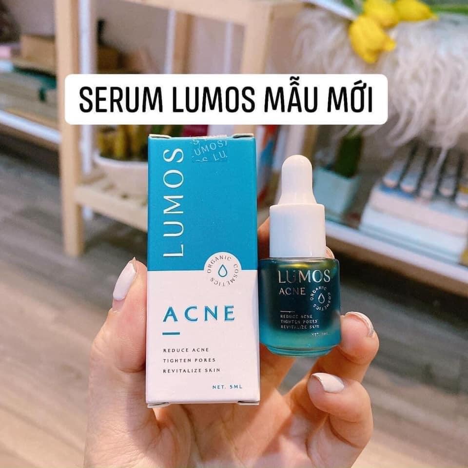 Serum Lumos Acne Hỗ Trọ Giảm Mụn,Giảm Dầu Nhờn Lọ 5ml Mẫu Mới 2023