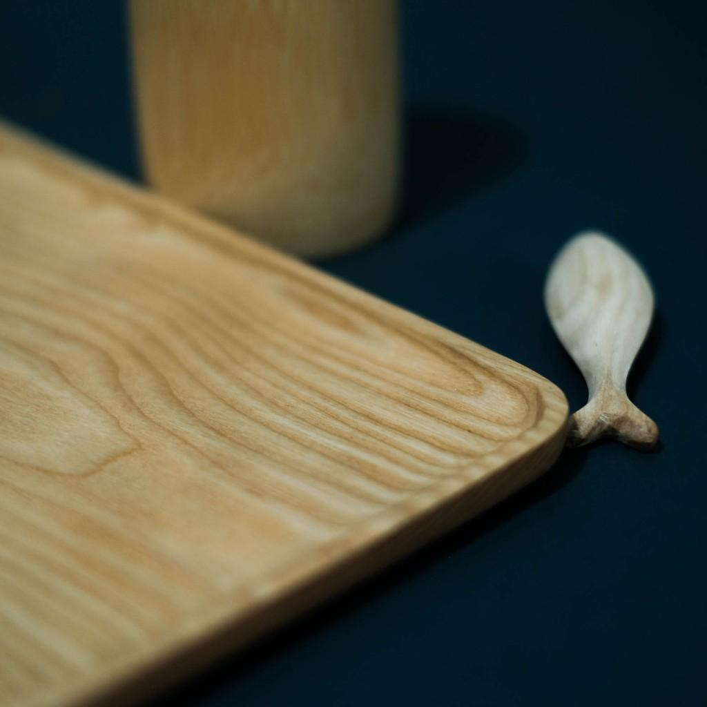 Khay gỗ chữ nhật - Đựng thức ăn -Trang trí - Wooden tray