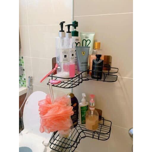 Kệ Góc treo Dán Góc Tường siêu chắc  chắn