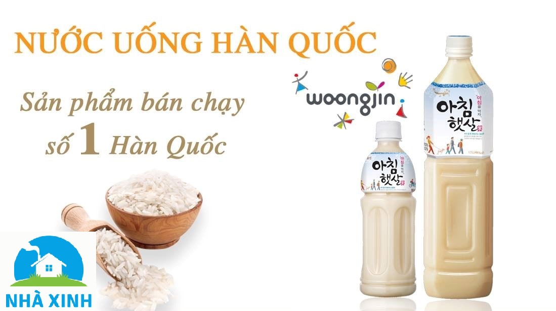 Hình ảnh Combo 2 chai Nước gạo Hàn Quốc Morning Rice Woongjin 1.5l - Nhập khẩu chính hãng