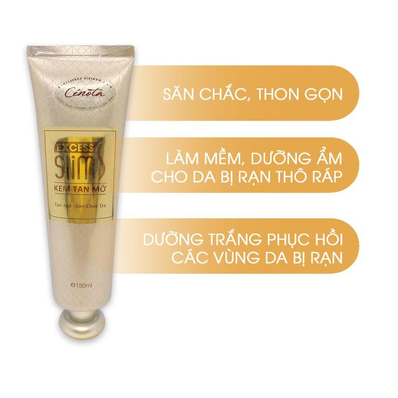 Gel tan mỡ Cenota Excess Slim 150ml