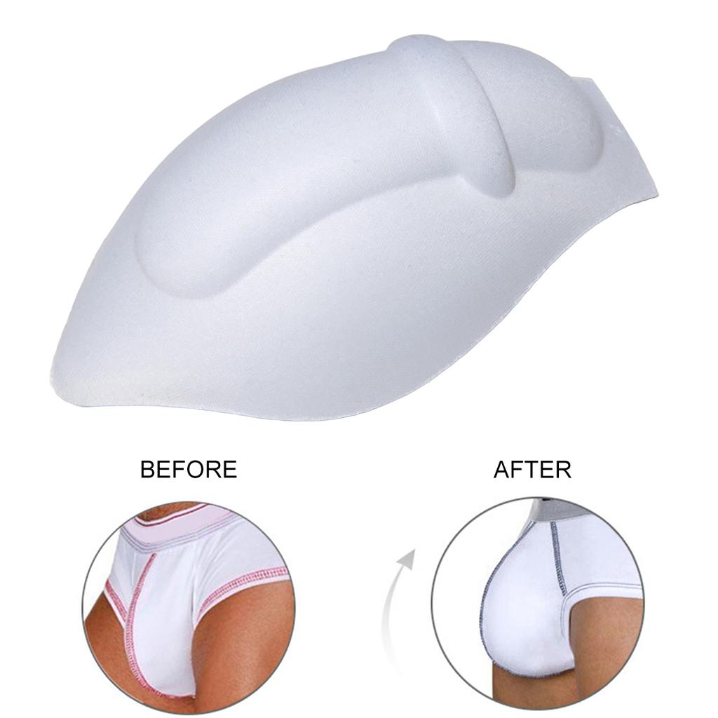 Men Underwear Enhancing Cup Bulge Sponge Pad Cushion Trunks Shorts