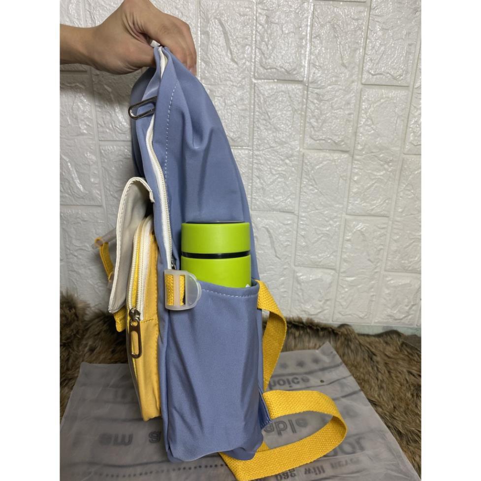 Balo nam nữ thời trang  TẶNG KÈM STICKER dễ thương, hàng bao chất