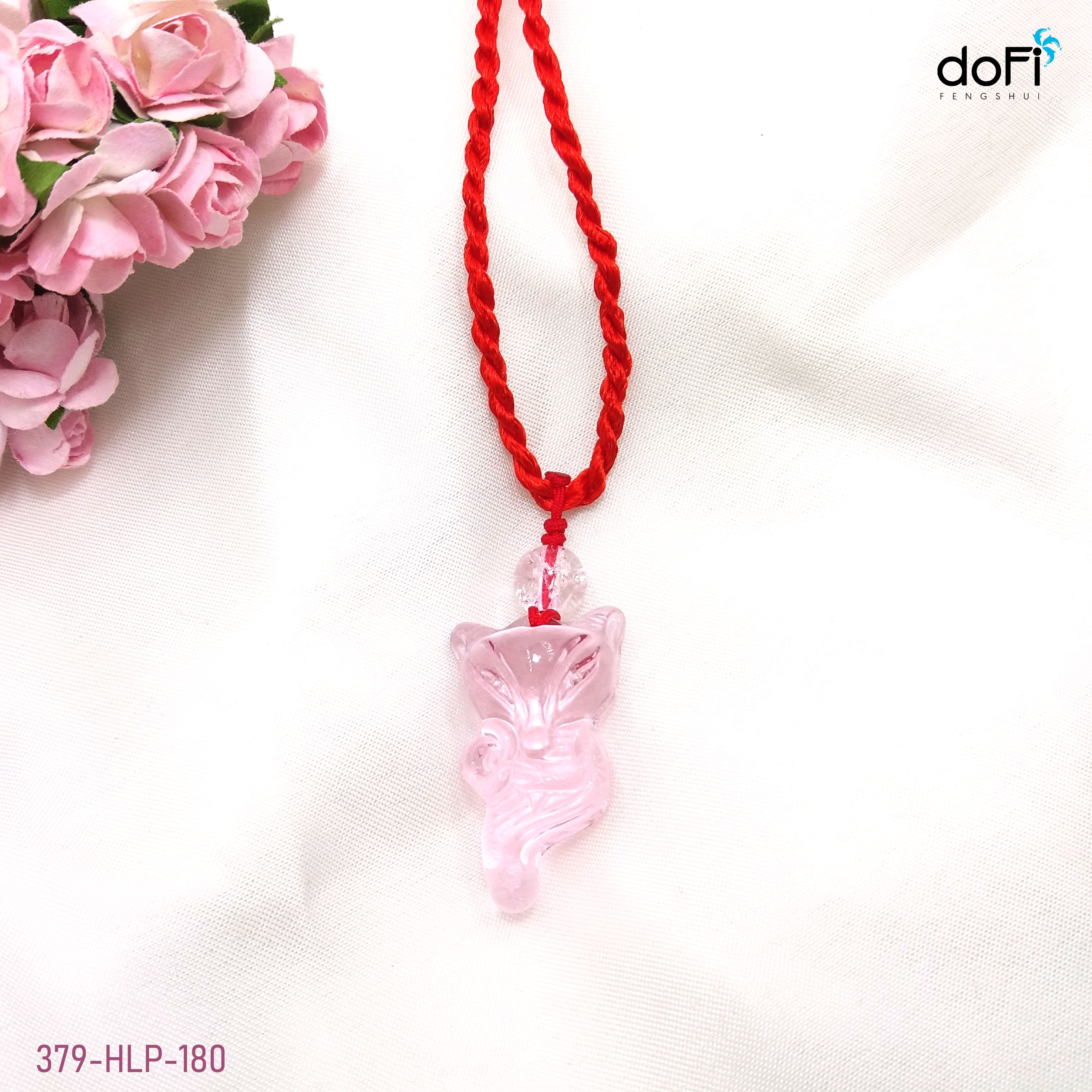 MẶT DÂY HỒ LY DÁNG ÔM HOA HỒNG ĐÁ TOPAZ HỒNG
