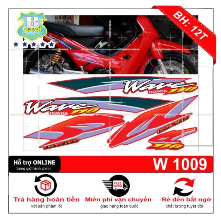 Tem rời dành cho wave nhỏ đời đầu mẫu zin đỏ