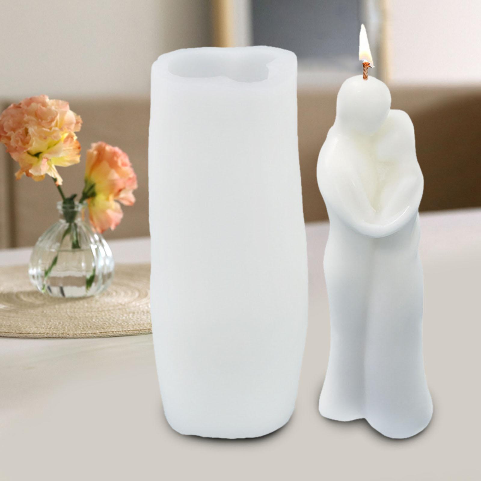 2pcs Candle Mold Handmade Gift Home Decor for Aromatherapy Candle Making