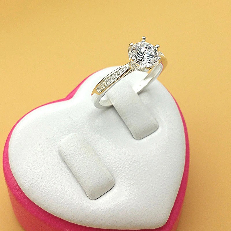 Nhẫn Đôi Bạc Nhẫn Cặp Bạc - Chúng Ta Thuộc Về Nhau - BẠC HIỂU MINH NC620