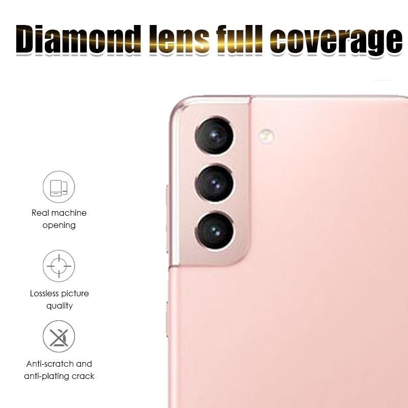 Miếng dán (3 in 1) bảo vệ màn hình mặt trước + mặt lưng + camera dành cho Galaxy S22 Ultra, S22 Plus, S22, S21 FE, S21, S21 Plus, S21 Ultra