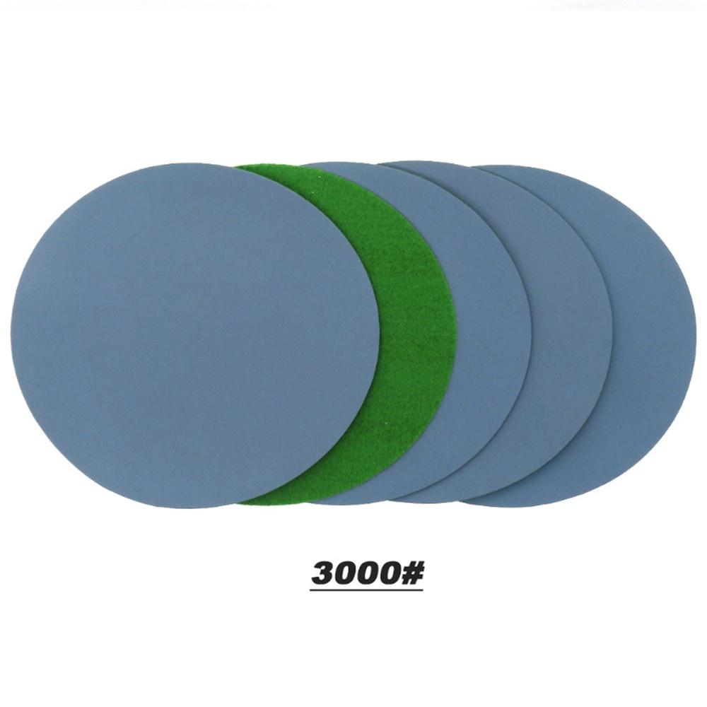 Bộ 5 giấy nhám đĩa 5 inches 1000 / 2000 / 3000 / 4000 /5000 chuyên dụng