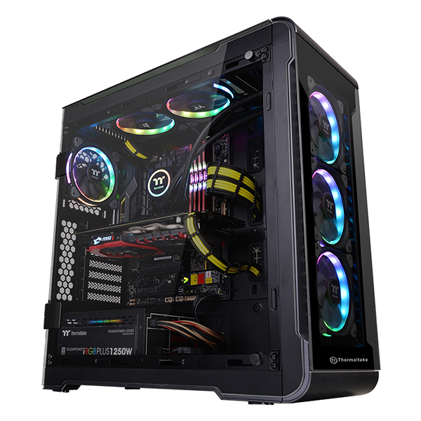 Vỏ Case Máy Tính Thermaltake View 32 Tempered Glass RGB Edition CA-1J2-00M1WN-00 ATX - Hàng Chính Hãng