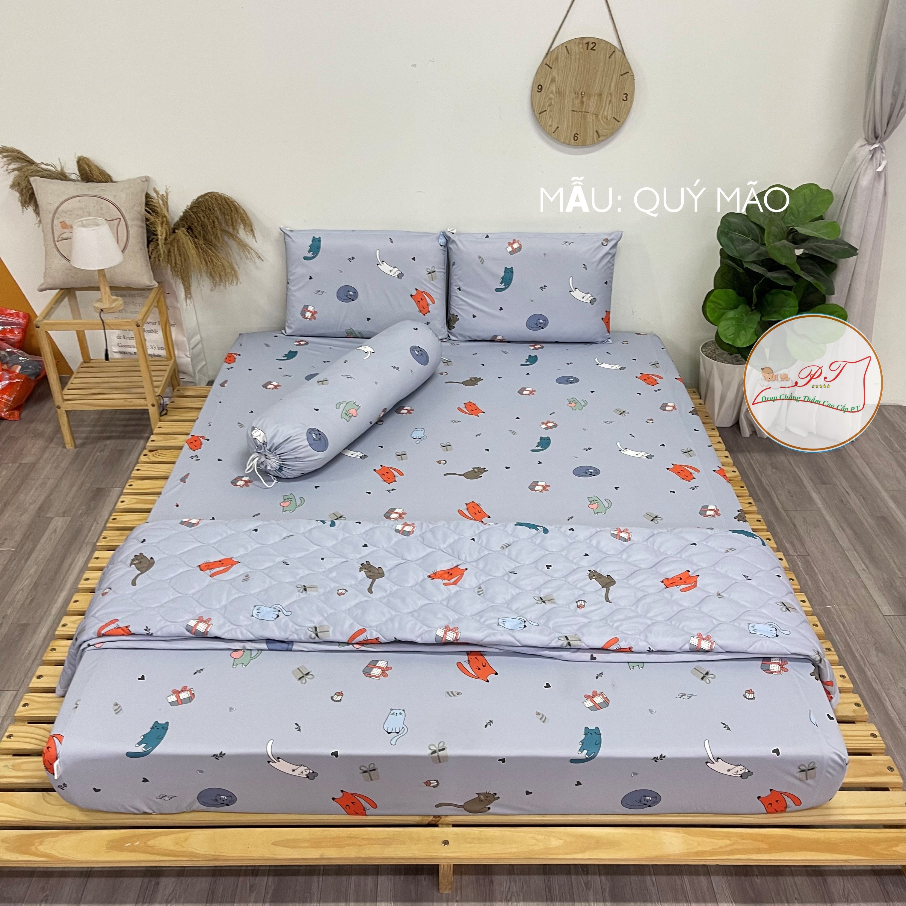 Ga Chống Thấm Cao Cấp PT Mẫu Họa Tiết Qúy Mão