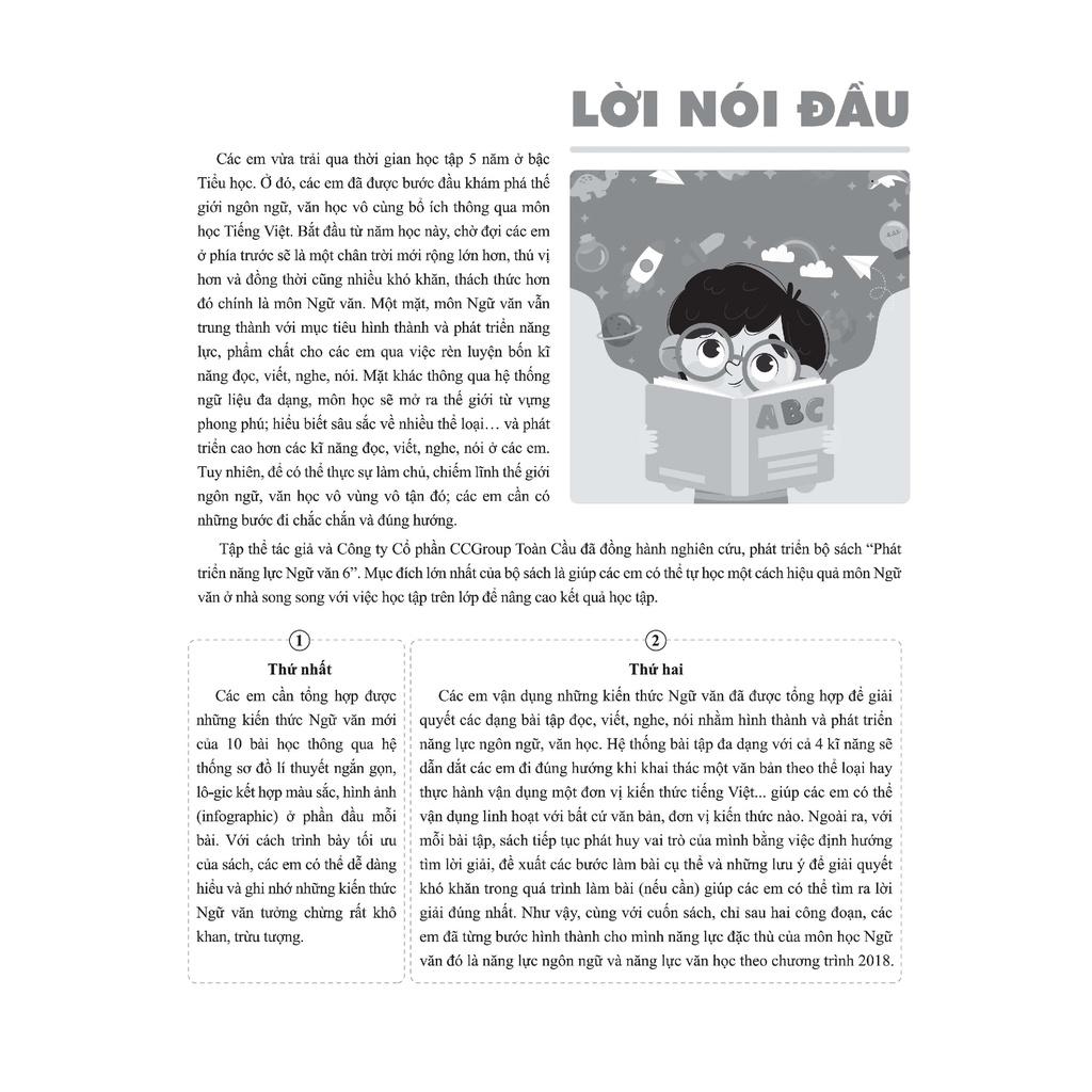 Sách - Phát Triển Năng Lực - Ngữ Văn 6 tập 1 Classic