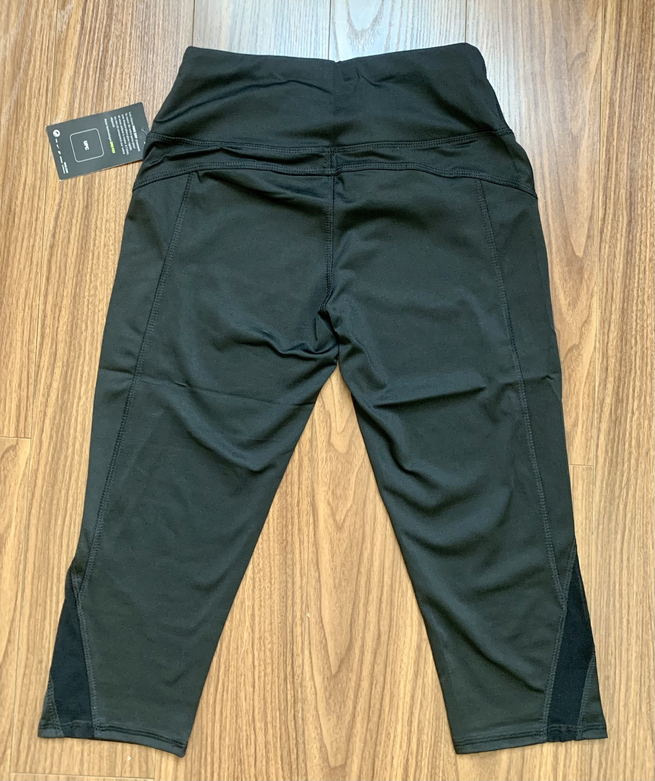 QUẦN LỬNG LEGGING NỮ PHỐI LƯỚI ĐA NĂNG TẬP THỂ THAO, ĐI CHƠI