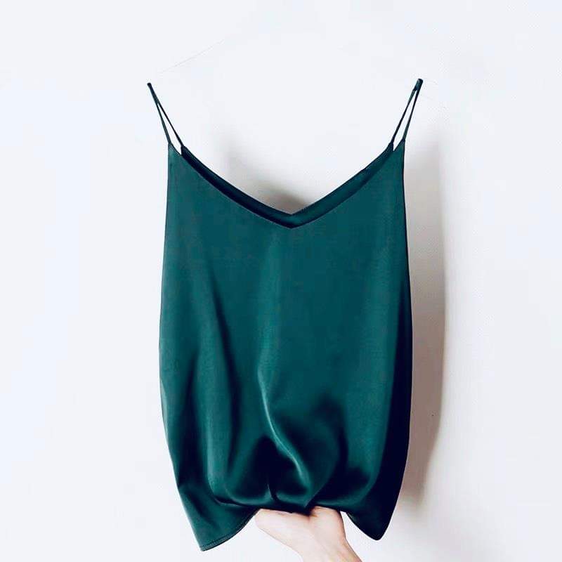 [HATU SLEEPWEAR] Áo lụa hai dây chất liệu lụa mềm mại ,sang trọng,duyên dáng có thể mix với nhiều phong cách