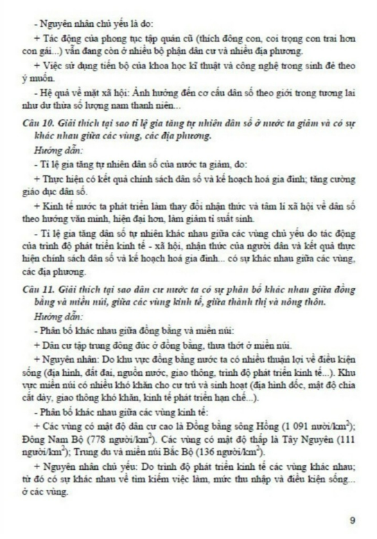 Sách - Câu hỏi và bài tập bồi dưỡng học sinh giỏi địa lí 9 (biên soạn theo chương trình GDPT mới) (HA)