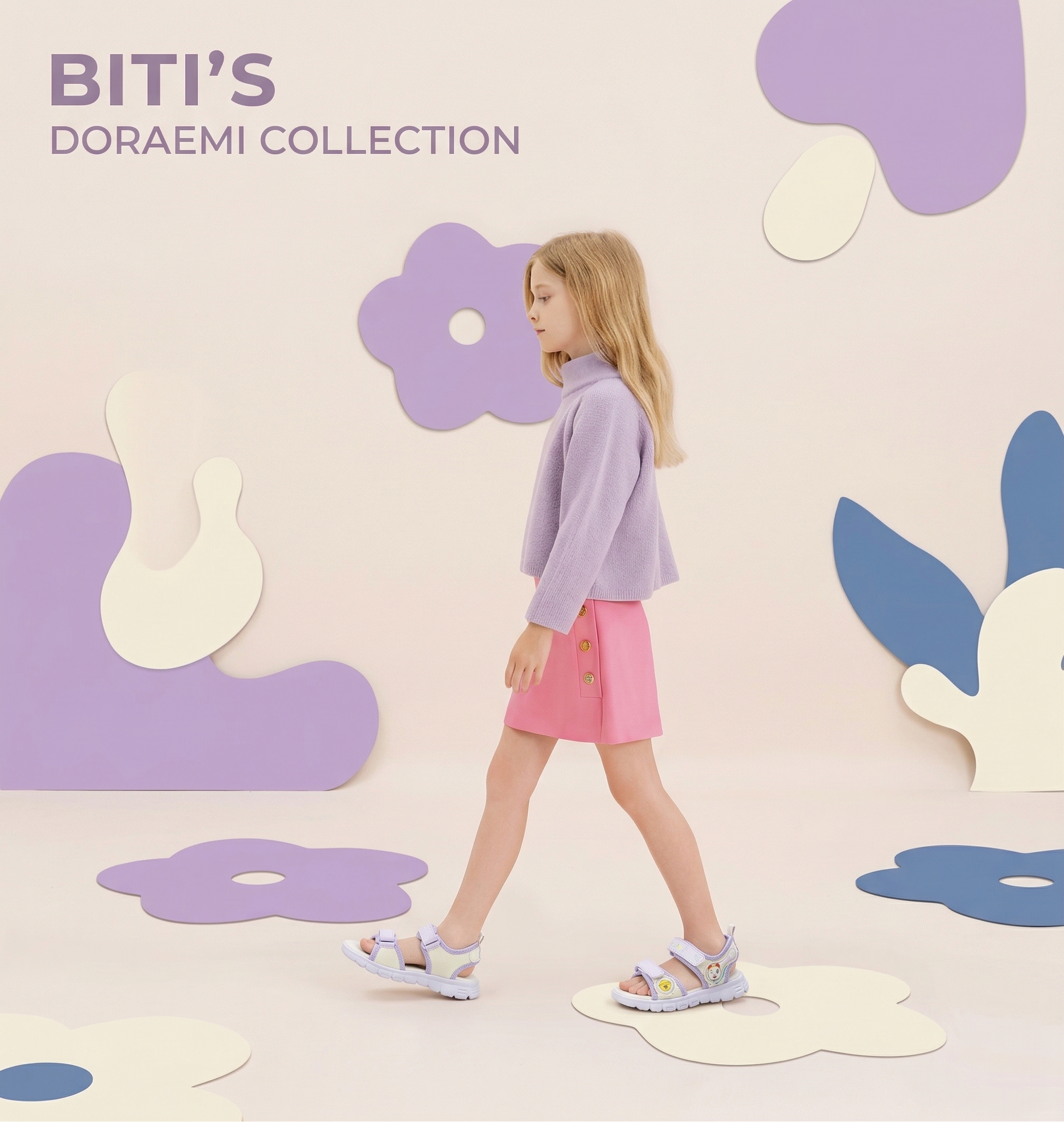 Sandal Biti's bé gái (SIZE 24-29)