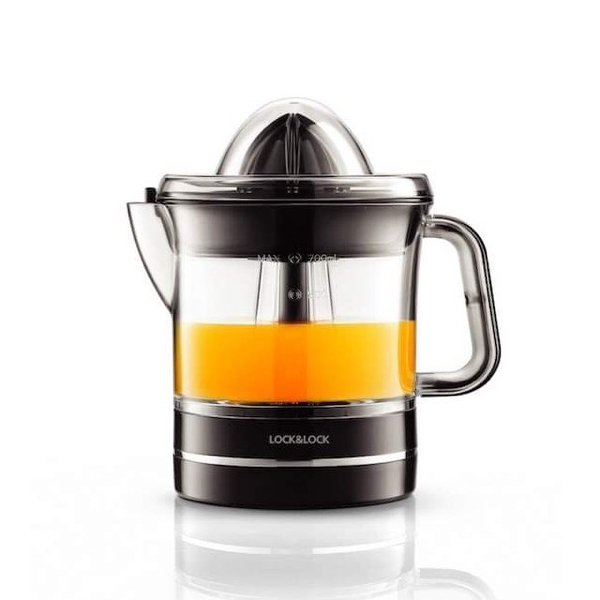 Máy Vắt Cam Thế Hệ Mới Locknlock Citrus Juicer 0,9L EJJ246BLK, Hàng Chính Hãng, 40W, dễ dàng sử dụng - JoyMall