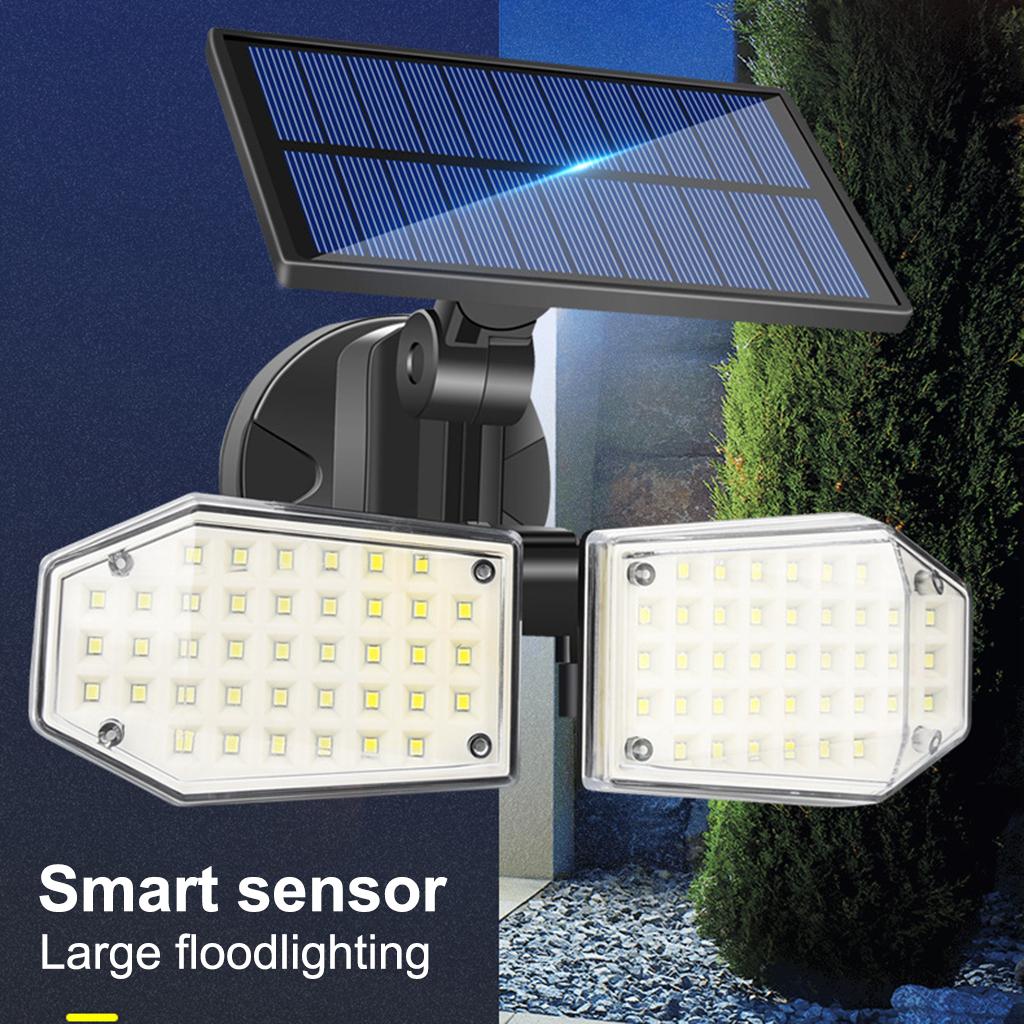 Waterproof LED Solar Wall Light Security Motion Sensor Garden Lamp