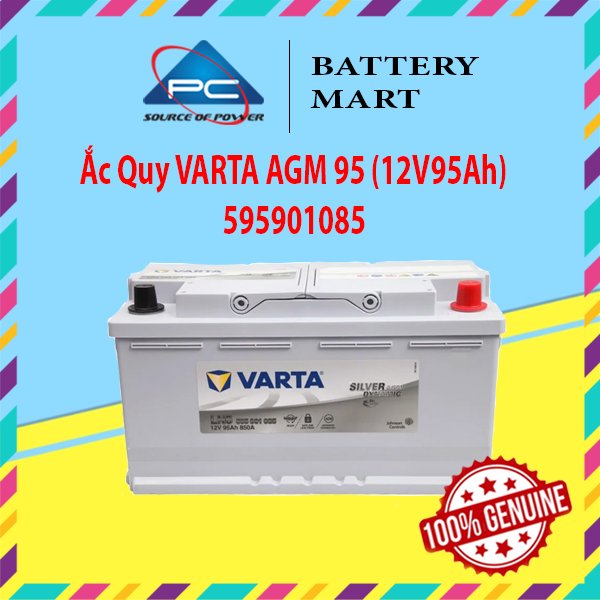 Bình Ắc Quy 12V95Ah,  Ắc Quy VARTA AGM 95 LN5 595901085