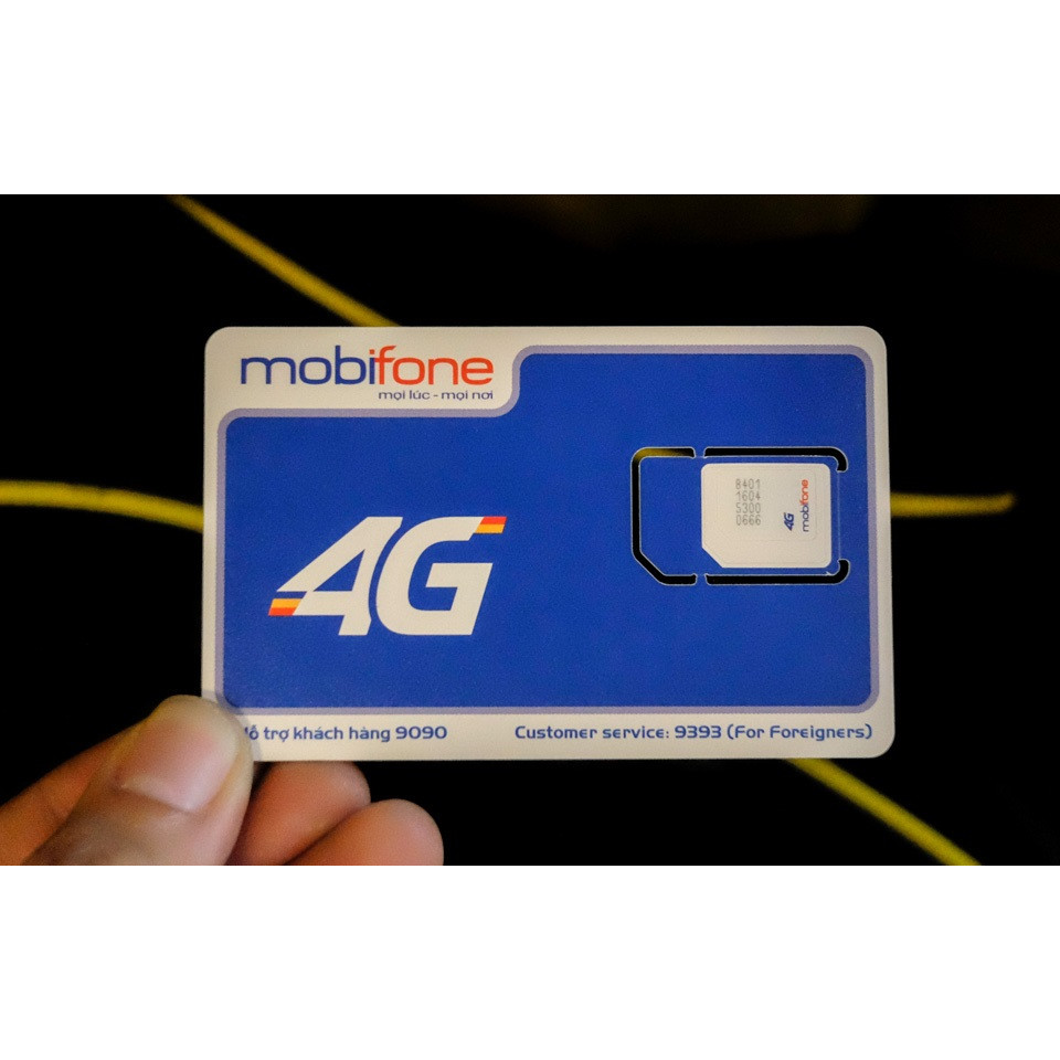 Sim 4G Mobifone gói C90N - Ngày 4Gb 1000 phút gọi nội mạng 50 phút ngoại mạng - Tặng tháng đầu tiên - Hàng Chính Hãng