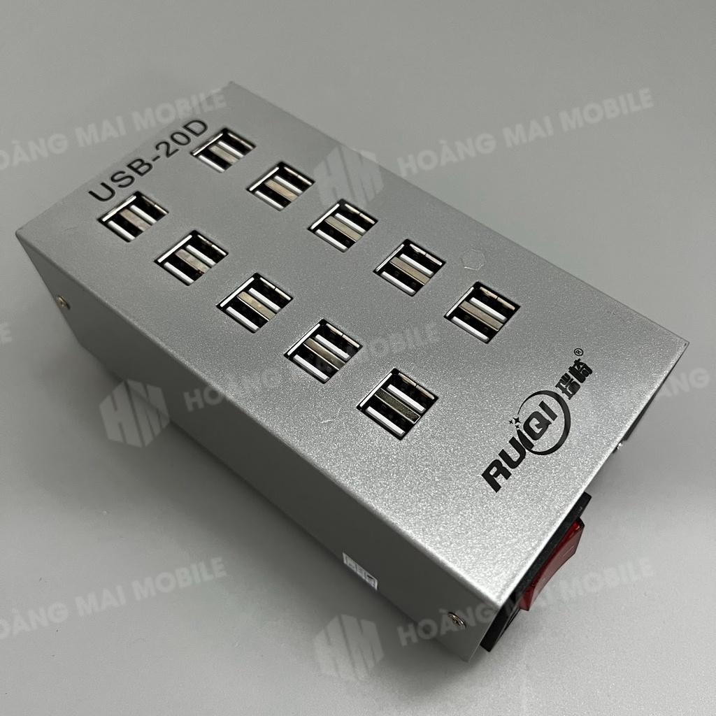 Sạc nhiều cổng RUIQI 20 cổng USB